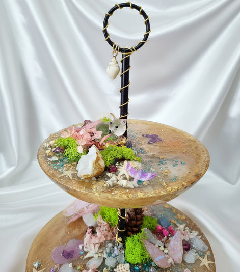 création artisanale fait main en bois et pierres