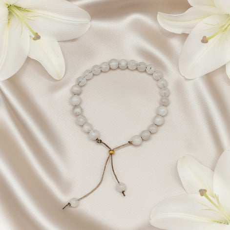 bracelet chanvre en pierre