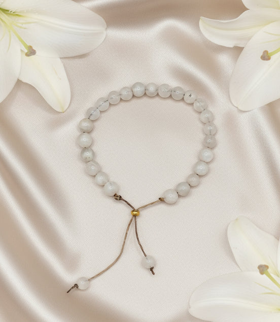 bracelet chanvre en pierre