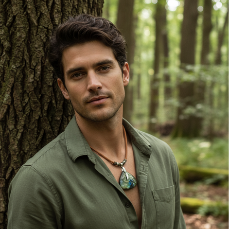 homme bijou pierre création