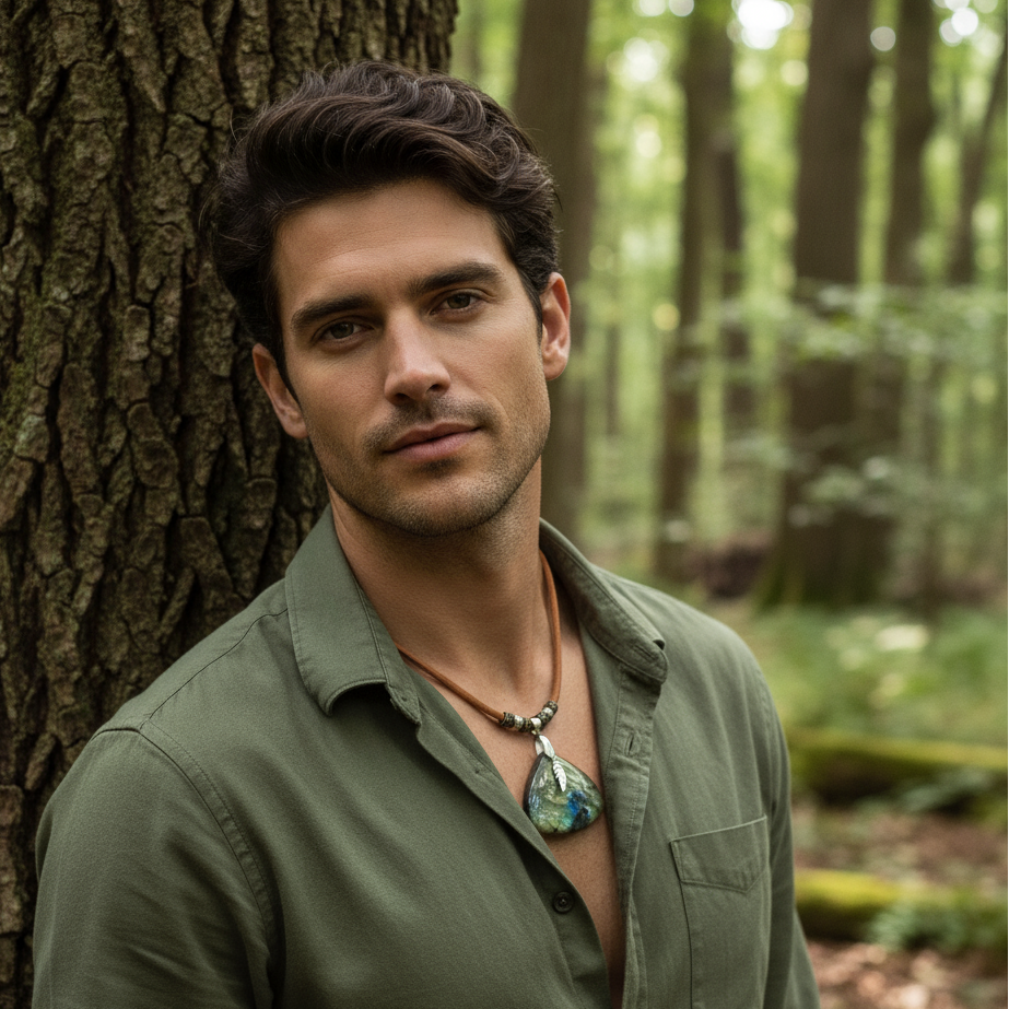 homme bijou pierre création