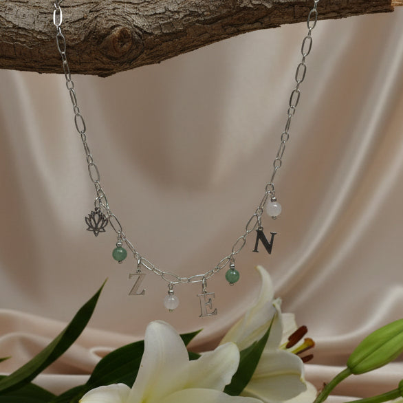 bijoux zen aventurine quartz rose