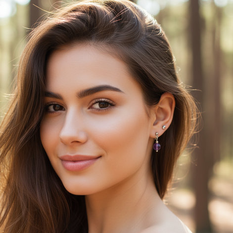 boucles d oreilles perles