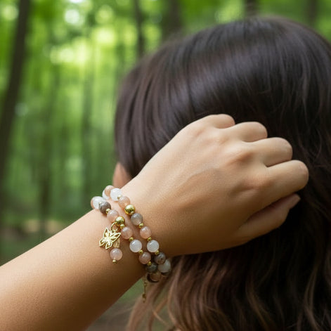 bracelet pierre de lune