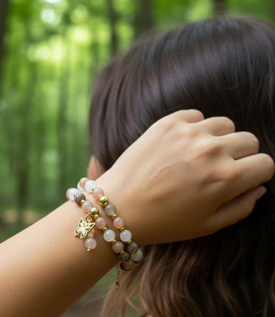 bracelet pierre de lune