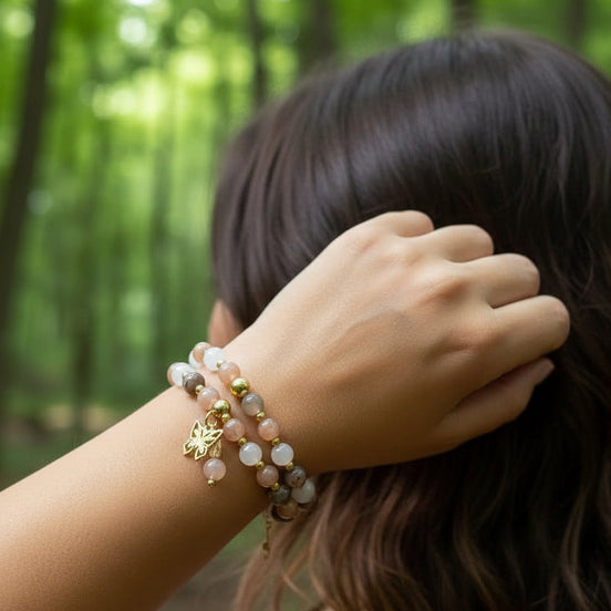 bracelet pierre de lune