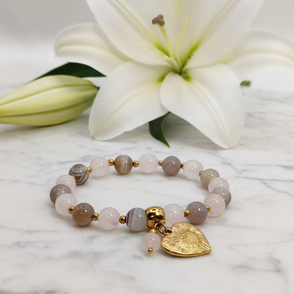 Bracelet en pierre naturelle sur mesure 70 88 68