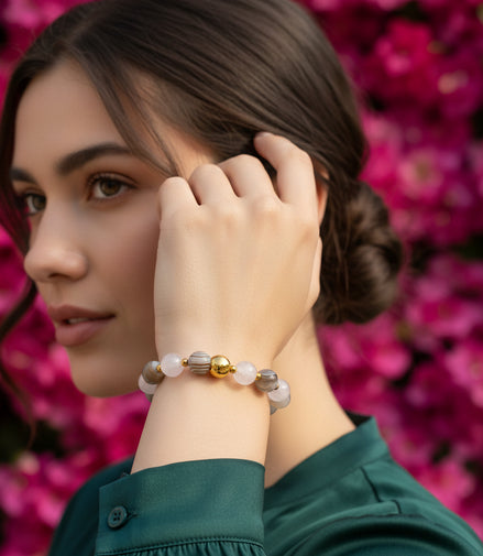 bracelet quartz rose 70300
