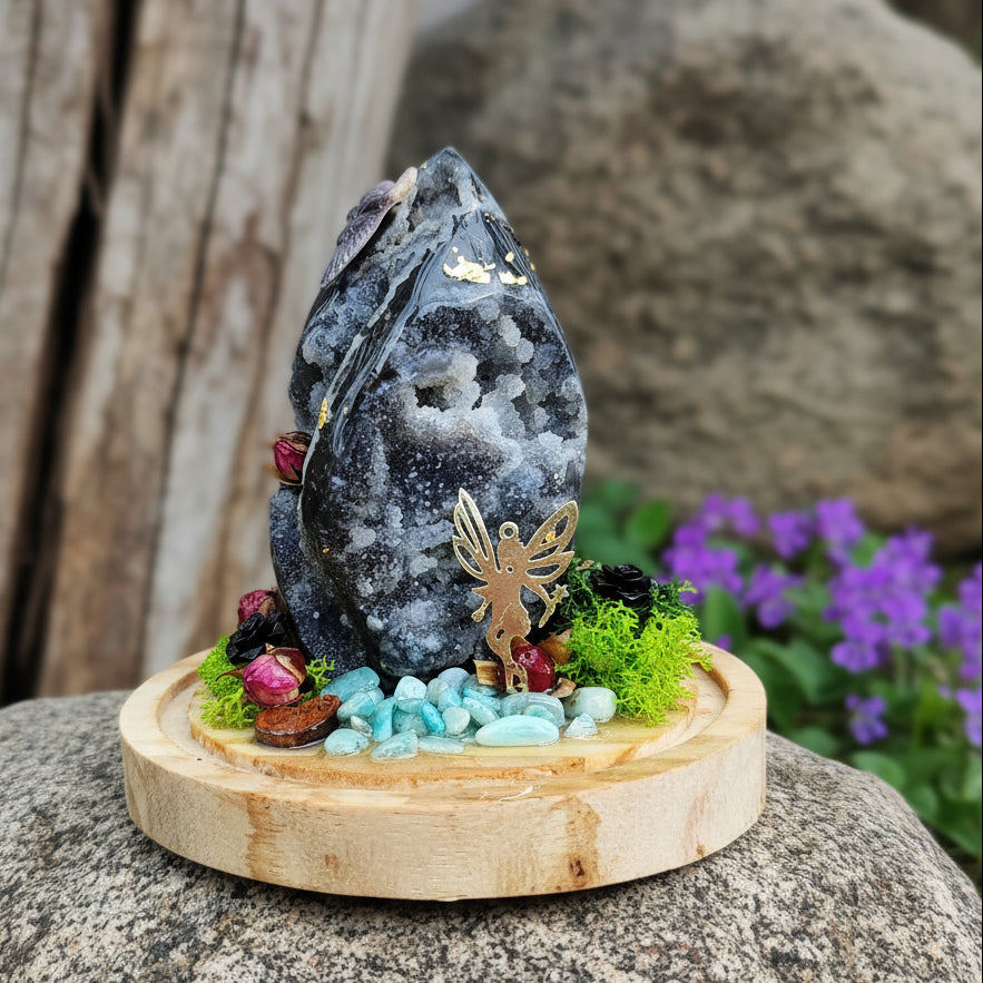 maison de féé avec pierre