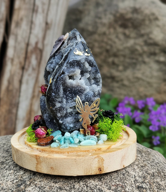 maison de féé avec pierre