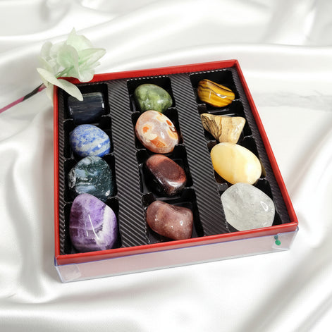 coffret de pierres cadeau