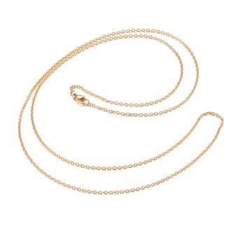chaine acier doré