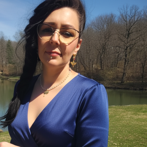 Collier doré Conscience en topaze