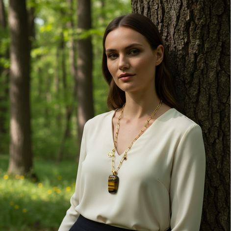 collier doré femme cadeau