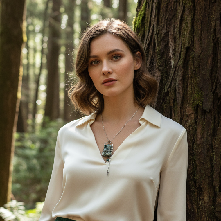 bijou en agate arbre