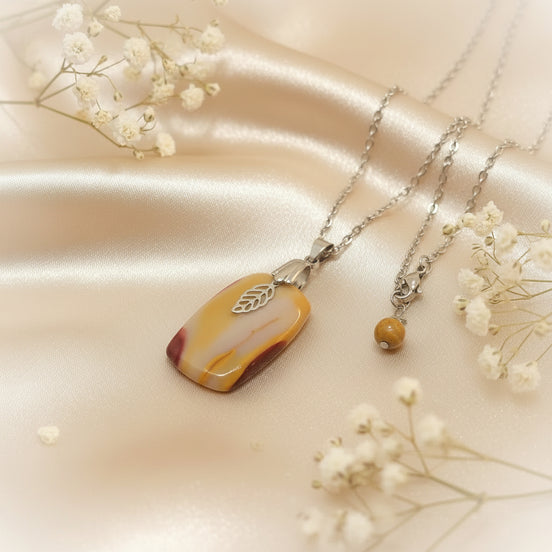 collier jaspe mokaite 70000
