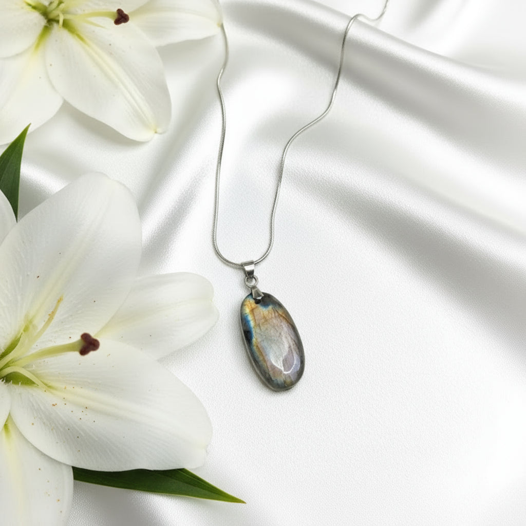 labradorite argenté pas cher