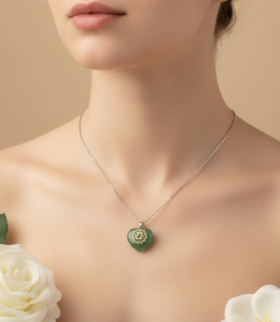 bijou en aventurine verte