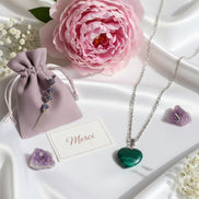 bijou en malachite