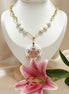Collier doré Howlite Métatron 