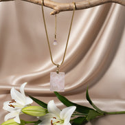 bijoux pierre quartz rose