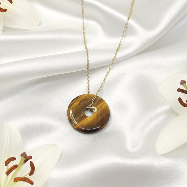 donut en oeil de tigre