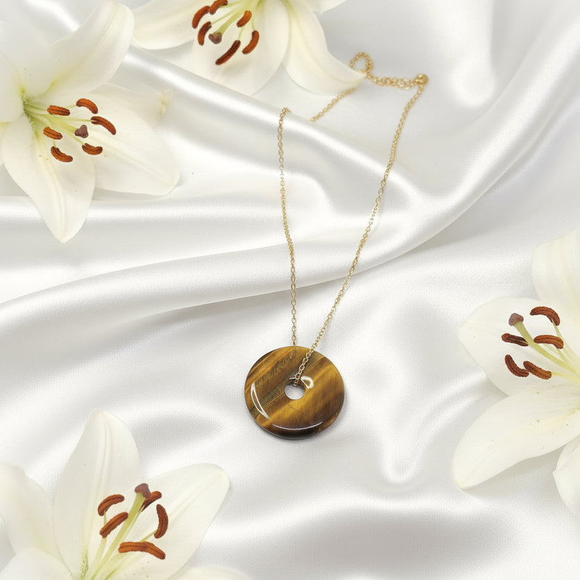 donut en oeil de tigre