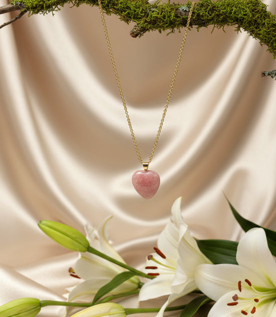 rhodochrosite pierre vertus