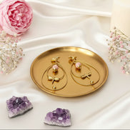 Boucles d'oreilles libellule