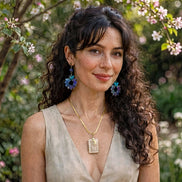 Collier doré en pierre de lune extra