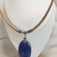 collier liège lapis lazuli