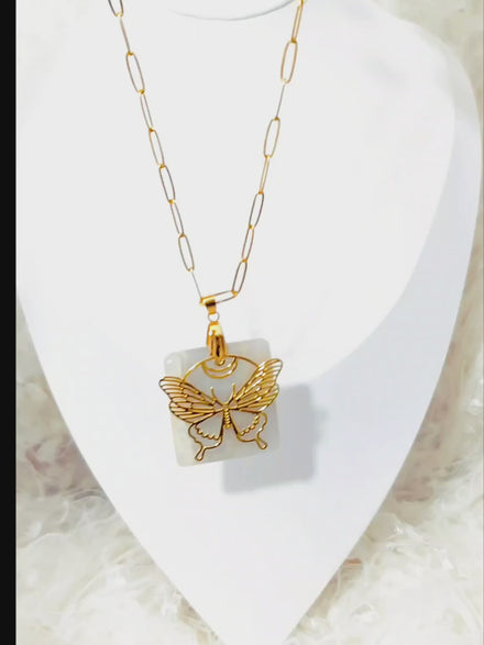 collier pierre de lune extra