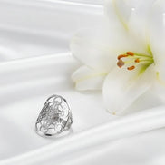 Bague  Métatron en acier inoxydable 