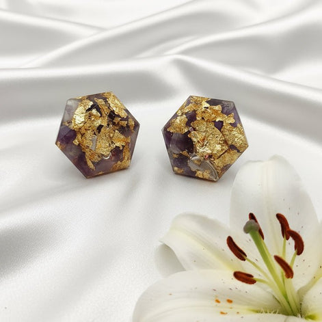 Bague améthyste - Secret de Cristaux