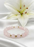 Bracelet en Quartz Rose sur mesure - Secret de Cristaux
