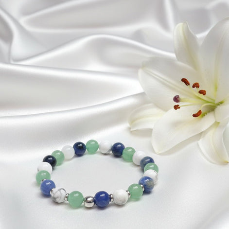 Bracelet enfant, sérénité, calme - Secret de Cristaux