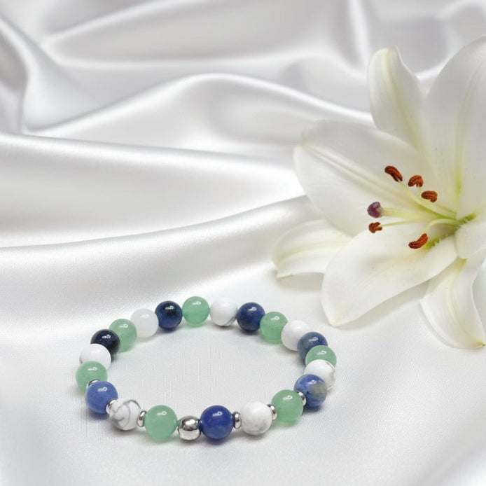 Bracelet enfant, sérénité, calme - Secret de Cristaux