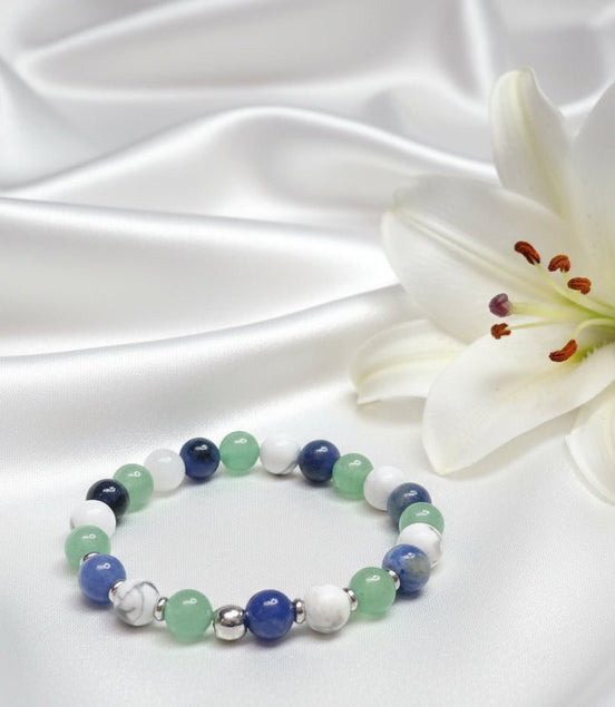 Bracelet enfant, sérénité, calme - Secret de Cristaux