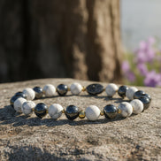 Bracelet de cheville, pierre pour circulation sanguine, drainage, varices, douleurs - Secret de Cristaux