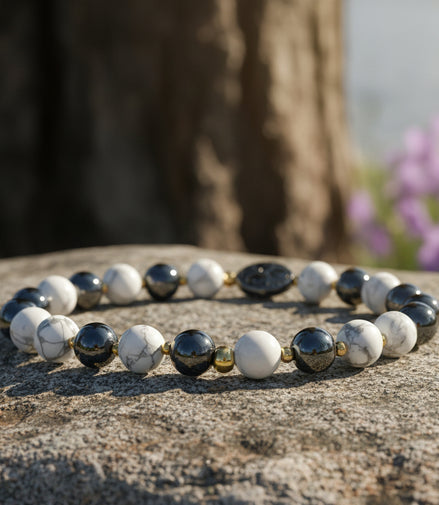 Bracelet de cheville, pierre pour circulation sanguine, drainage, varices, douleurs - Secret de Cristaux