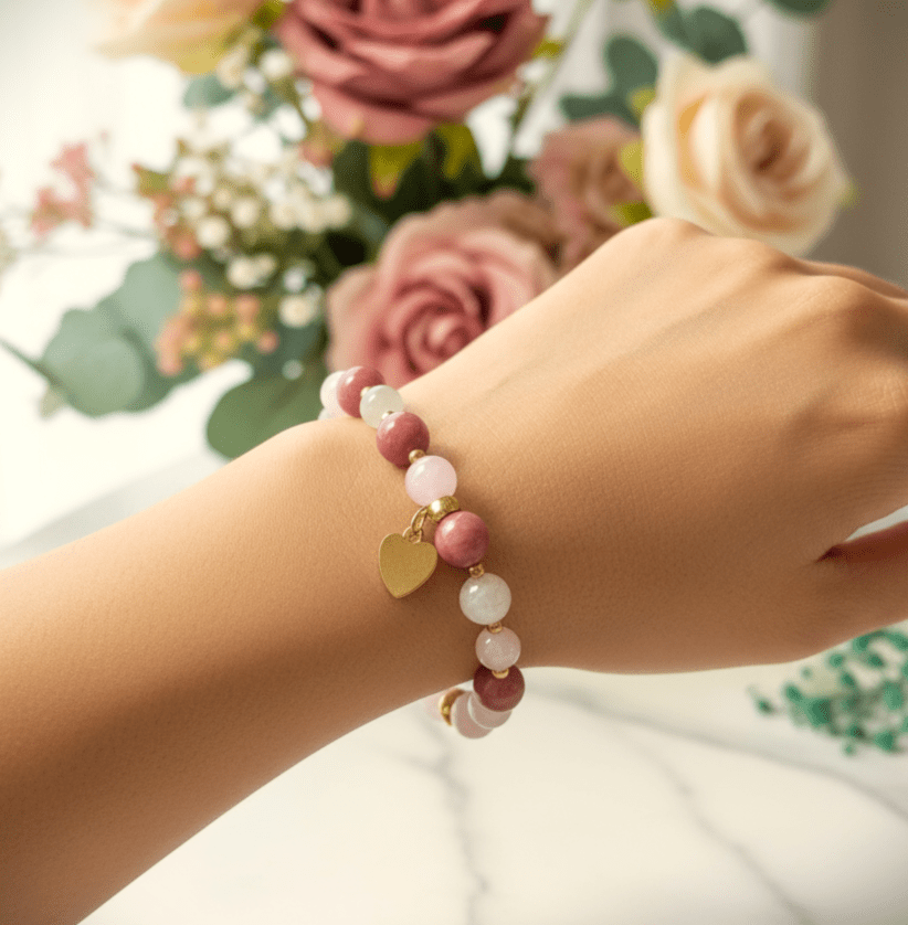 Bracelet flamme jumelle  - Secret de Cristaux