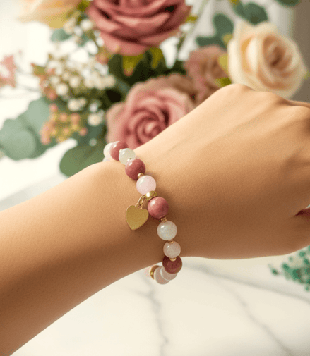 Bracelet flamme jumelle  - Secret de Cristaux