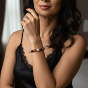 Bracelet a personnaliser en perles de pierre sur mesure  