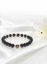 Bracelet Protection électromagnétique en shungite et tourmaline noire - Secret de Cristaux