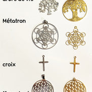 Chapelet en pierres naturelles sur mesure, cadeau de communion spirituel - Secret de Cristaux