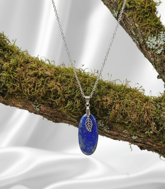 Collier et Pendentif en lapis lazuli Extra au choix - Secret de Cristaux