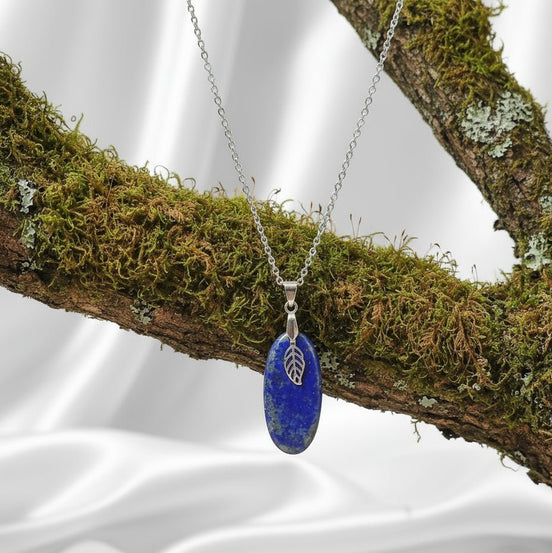 Collier et Pendentif en lapis lazuli Extra au choix - Secret de Cristaux