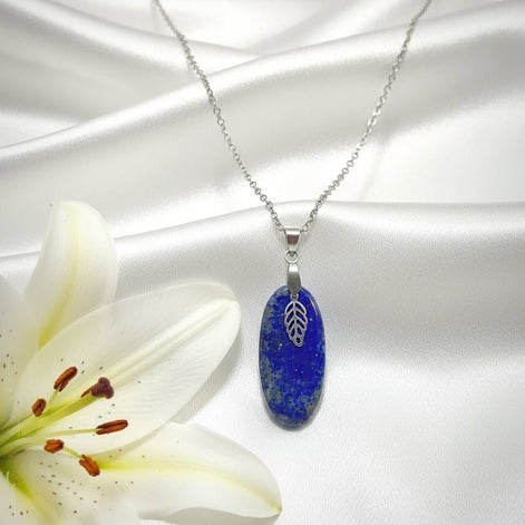 Collier et Pendentif en lapis lazuli Extra au choix - Secret de Cristaux