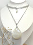 Double Collier en pierre de lune extra - Secret de Cristaux