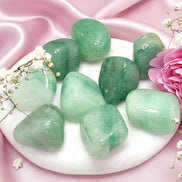 Pierre Aventurine verte, roulées, oeuf, brute, au choix